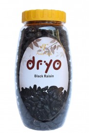 Dryo Black Raisin   Plastic Jar  250 grams